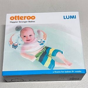 Otteroo LUMI clearview Neck Float Floatie 9-35lbs Swim Support